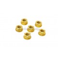 Evotech Srl Billet Aluminum Sprocket/Flange Nuts for Ducati, KTM, and Kawasaki (set of 6) - M10x1.25 Evotech Srl Billet Aluminum Sprocket/Flange Nuts for Ducati, KTM, and Kawasaki (set of 6) - M10x1.25